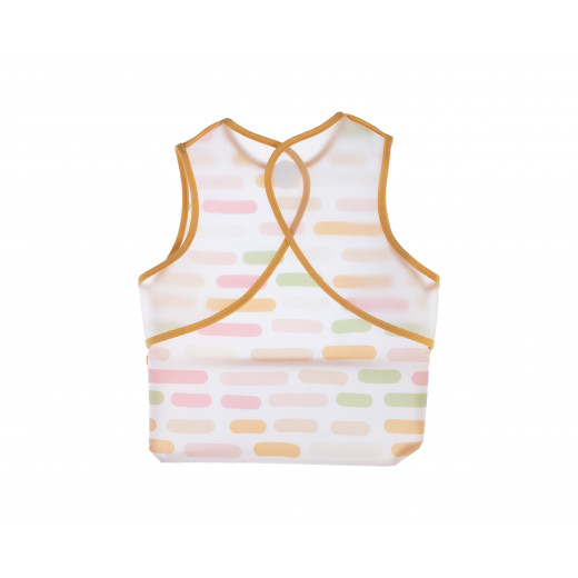 Babyjem Stain-Proof Wear-Proof Bib Pastel Stripes