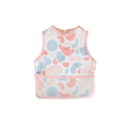 Babyjem Stain-Proof Wear-Proof Bib Pink Puzzle