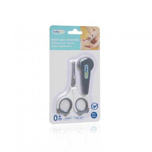 Babyjem Baby Nail Scissors / Gray