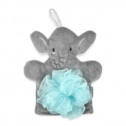 Babyjem Baby Bath Washing Cloth / Elephant/ Grey