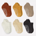 Bi̇style 6-Pairs Combed Non-Slip Liner Socks (24-36 m) Colored