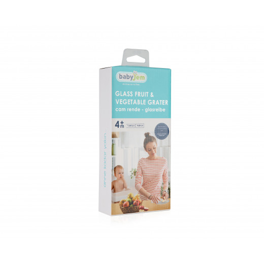 Babyjem Glass Grater / Naturel