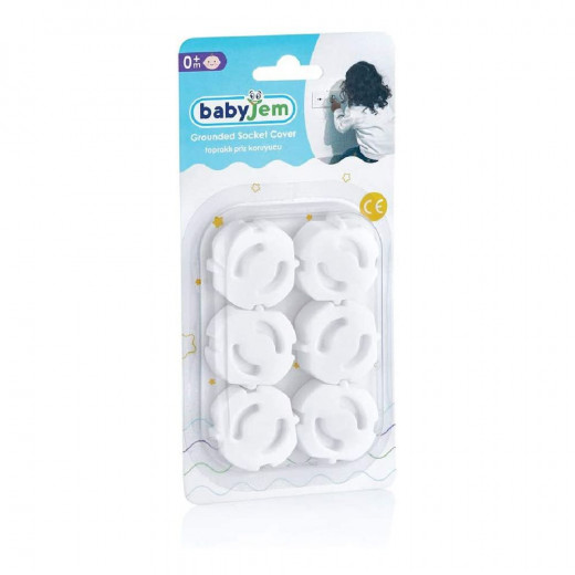 Babyjem Plug Cover / White