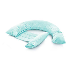 Babyjem Pregnancy Back Support &Feeding Pillow Turquise