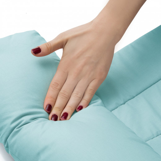 Babyjem Pregnancy Back Support &Feeding Pillow Turquise