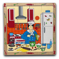 Professions: Chef puzzle game