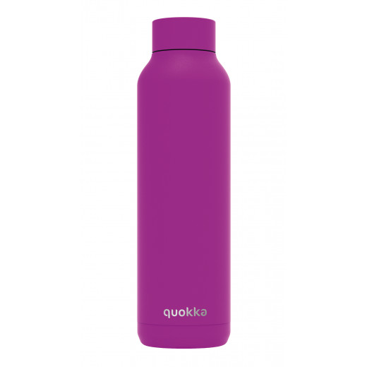 QUOKKA THERMAL SS BOTTLE SOLID PURPLE 630 ML