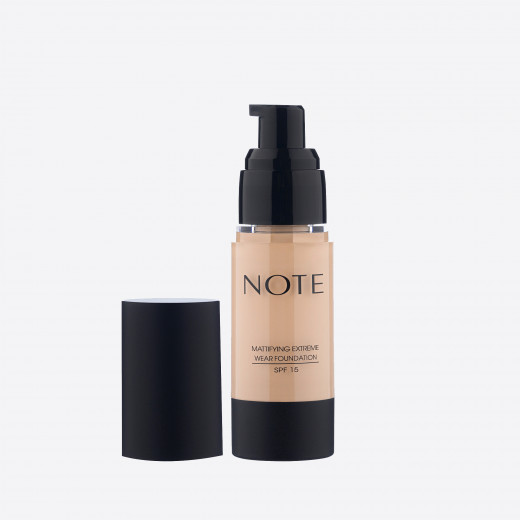 Note Cosmetique Mattifying Extreme Wear Foundation - 100 Cashmere Beige