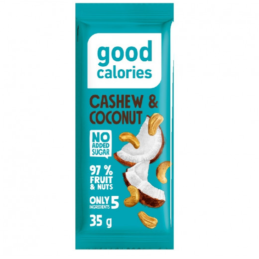 Good Calories Cashew & Coconut Bar 35g