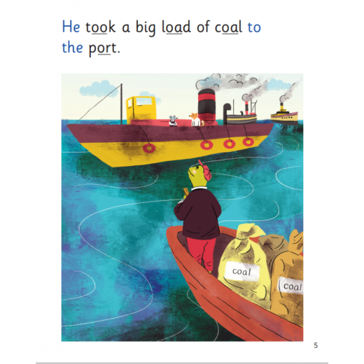 Boatman Toad: My Letters and Sounds Phase Three Phonics Reader