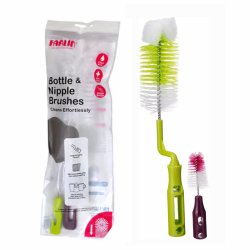 Farlin Bottle & Nipple Brushes, Green