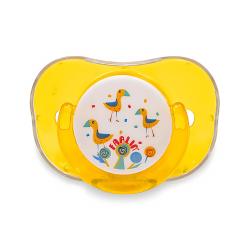 Farlin High Quality Tritan Pacifier, yellow, 6+