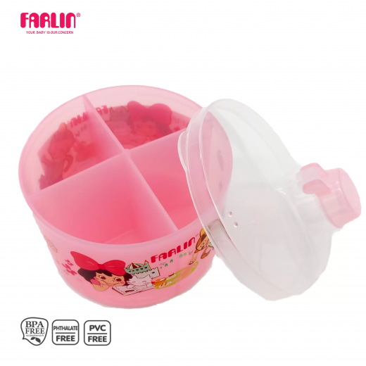 Farlin - Milk Powder Container 1 piece, Pink