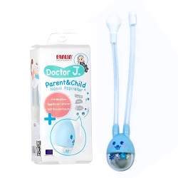 Farlin, Parent & Child Nasal Aspirator, Blue, 0+