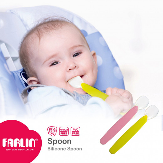 Farlin Silicone Spoon, Green