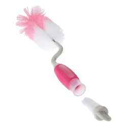 Farlin, Bottle and Nipple Brushes, Pink