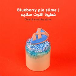 MamaSima Blueberry Pie  Themed Slime