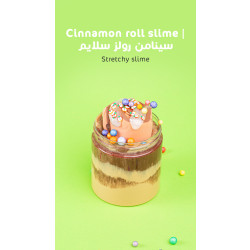 MamaSima Cinnamon Roll Themed Slime