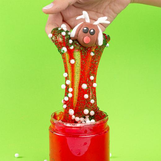 MamaSima Rudolph the Reindeer Themed Slime