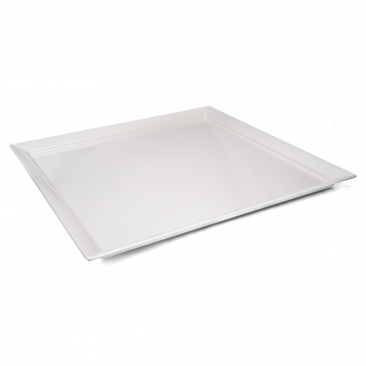 Vague Melamine Square Plate 61 cm