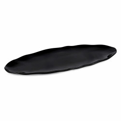 Vague Melamine Oval Wavy Edge Serving Platter 24