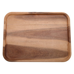 Vague Rectangular Wooden Tray 40 Cm