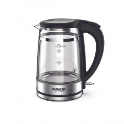 Arshia Premium Glass Kettle , 1.7 Litre , 2200Watt , Automatically shut off after boiling