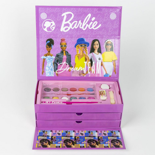 Cerda - Colouring Stationery Set Briefcase Barbie