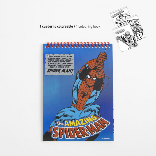 Cerda - Colouring Stationery Set Display Marvel