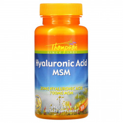 Thompson, Hyaluronic Acid MSM, 30 Vegetarian Capsules