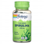 Solaray, True Herbs, Spirulina, 410 mg, 100 Vegcaps