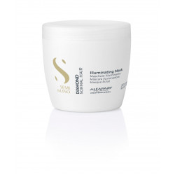 Alfaparf Milano Semi Di Lino Diamond Illuminating Hair Mask - Color Safe Deep Conditioner - Adds Shine and Body - Sulfate, Paraben and Paraffin Free 500ml