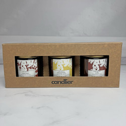 Three candles gift set 3*100