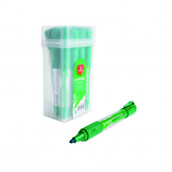 Vertex Rechargable  White Board Marker  Chisel  Green (12 Pcs)