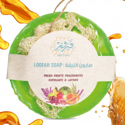 Fairouz Bee Care Kiwi Loofah Soap