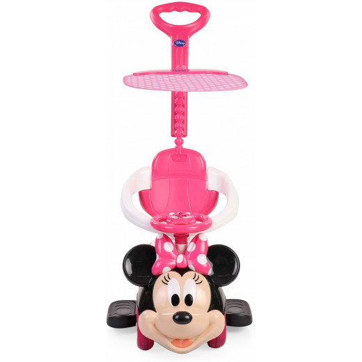 Push Car With Hand And Umbrella, Minnie Mouse