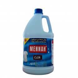 Chlorine bleach and disinfectant 3.8 liters by Mennah