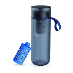 Philips Water GoZero Fitness Hydration Bottle - 1 Filter Included AWP2712BLR/10