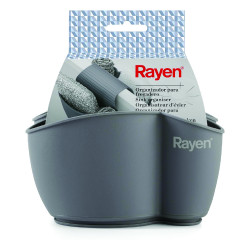 Rayen Sink Organizer, Grey, 12.5 x 9.5 cm