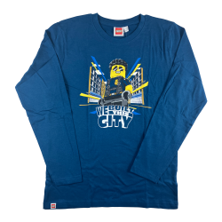 NINJAGO Long sleeve T-Shirt Kids - dark tilt blue