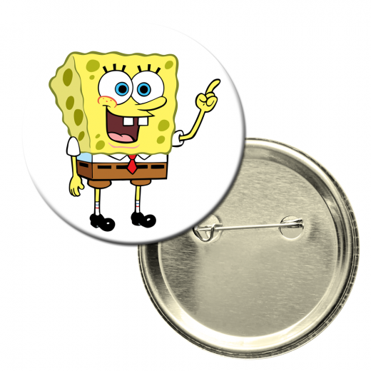 Button badge - Sponge Bob 2