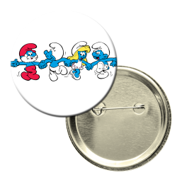 Button badge - The Smurfs 1