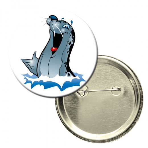 Button badge - Cute Seal
