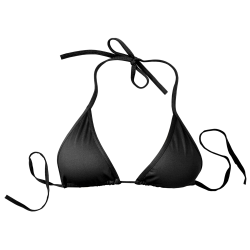 OLAIAN Bikini Top - Color Black - Size XS