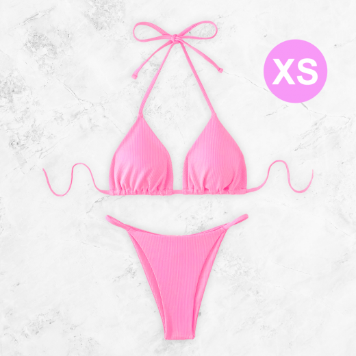 Pink Bikini Set - Size XS