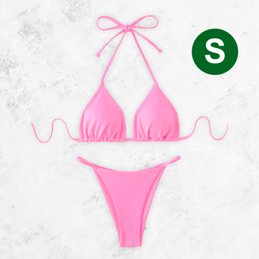 Pink Bikini Set - Size S