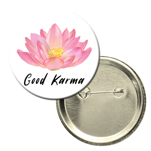 Button badge - Good Karma