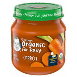 Gerber Organic 1st Foods Carrot for baby