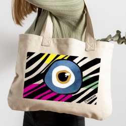 Golden eye Tote Bag