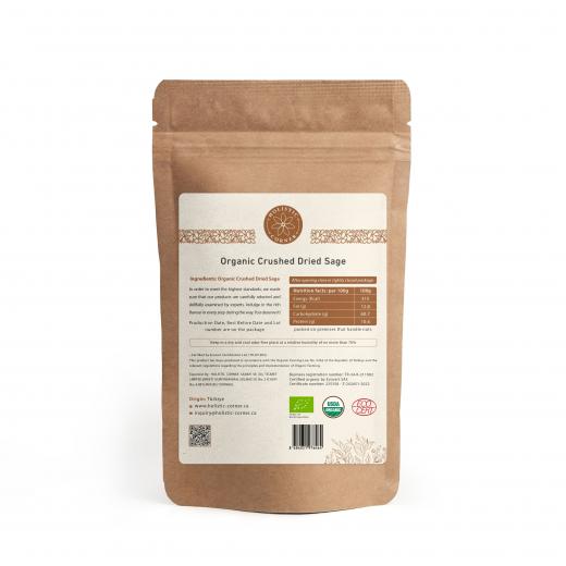 Organic Crushed Dried Sage |20g